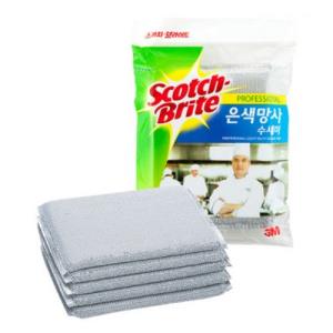[3M] NET5 스카치은색망사수세미_5개입